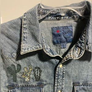 Lucky Brand Western Button Down